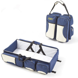 3-N-1 Convertible Baby Bag Crib