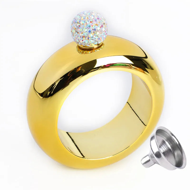 Chic Flask Bangle Bracelet