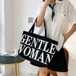 Load image into Gallery viewer, GENTLE WOMEN Simple Beach Tote

