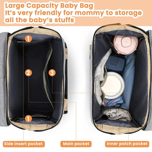 3-N-1 Convertible Baby Crib Backpack