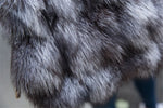 Load image into Gallery viewer, Authentic Silver Fox Fur Messenger Bag
