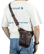 Load image into Gallery viewer, Genuine Leather Multifunction Design Rider Waist Belt
