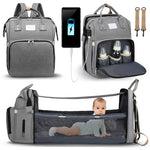 Load image into Gallery viewer, 3-N-1 Convertible Baby Crib Backpack
