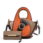 Load image into Gallery viewer, Messenger Saddle Tote Set
