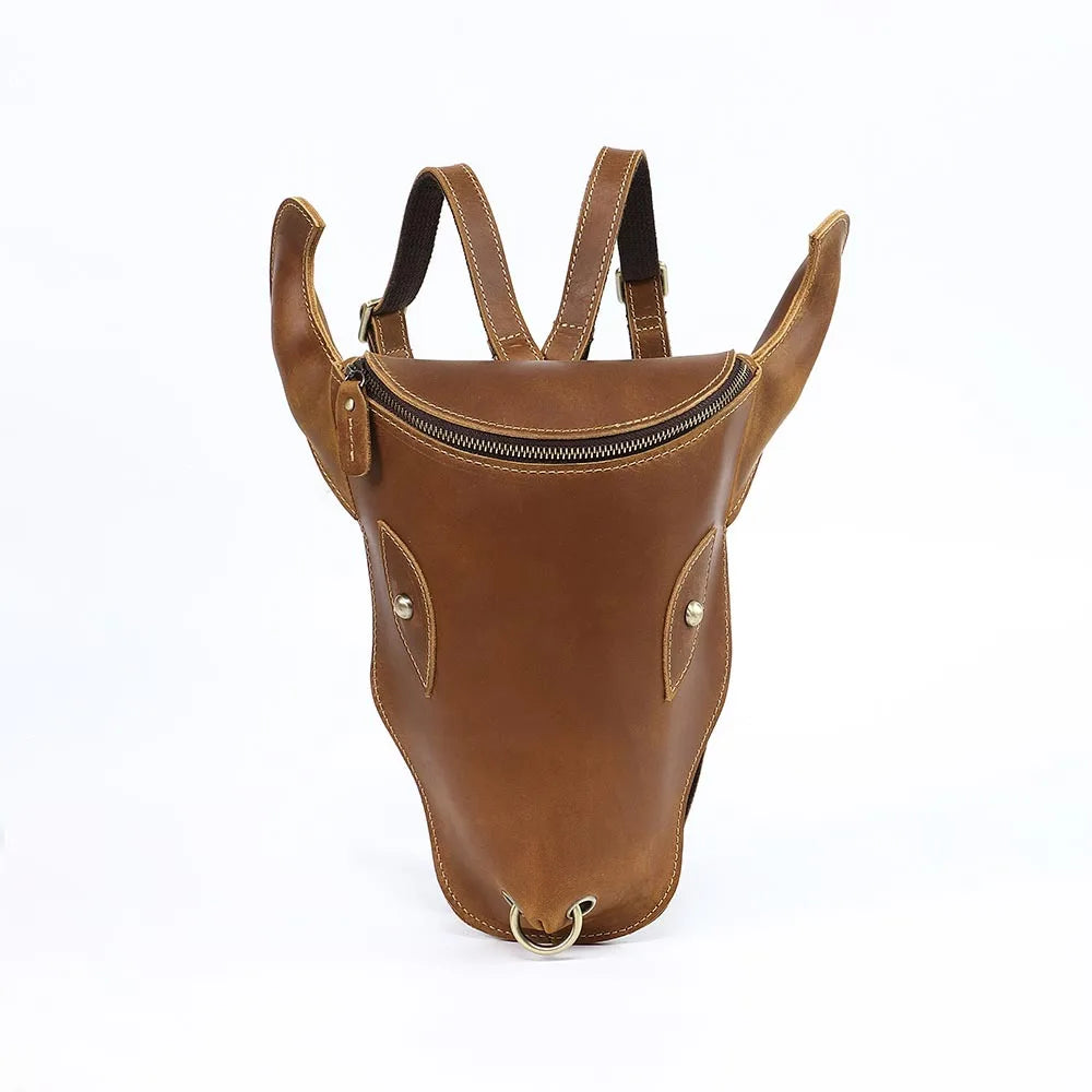 Bullhead Genuine Leather Backpack