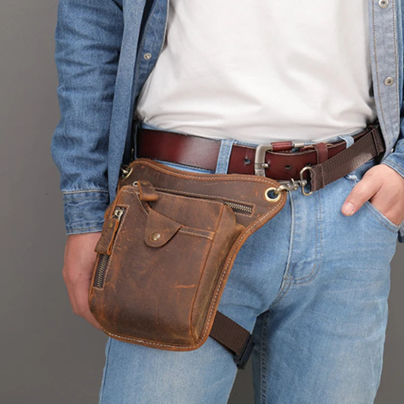 Vintage Rider's Messenger Bag