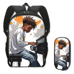 Load image into Gallery viewer, 2 Piece Black Youth Excellence Backpack
