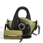 Load image into Gallery viewer, Messenger Saddle Tote Set
