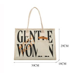 Load image into Gallery viewer, GENTLE WOMAN &quot;Without Pocket&quot; Shopping Bag
