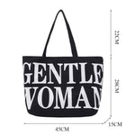 Load image into Gallery viewer, GENTLE WOMEN Simple Beach Tote
