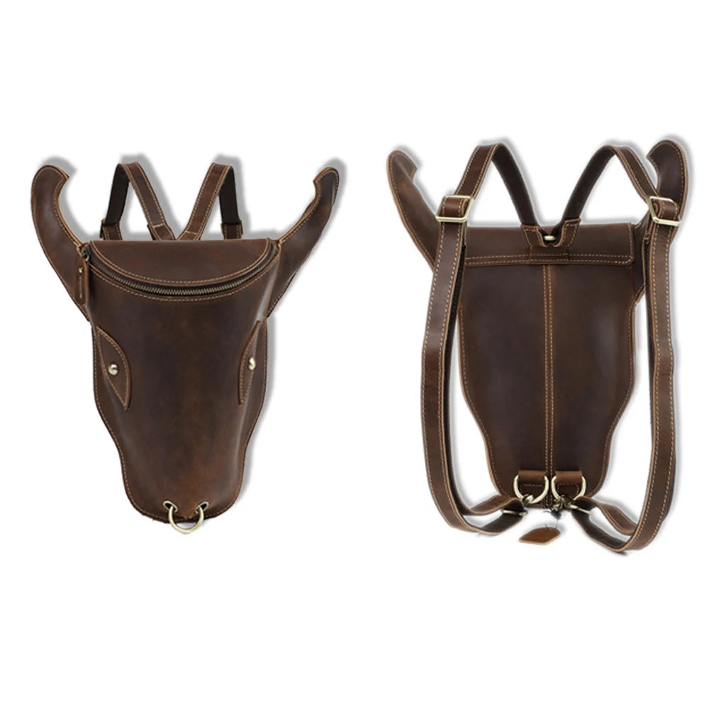 Bullhead Genuine Leather Backpack