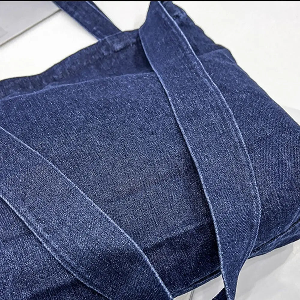 GENTLE YOUTH Large Denim Tote
