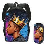 Load image into Gallery viewer, 2 Piece Black Youth Excellence Backpack
