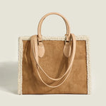 Load image into Gallery viewer, Classic Faux Shearling Tote
