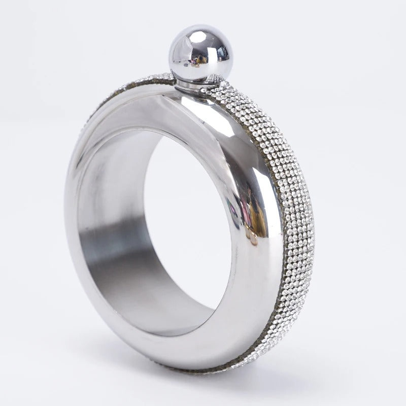 Bling Bangle Flask Bracelet