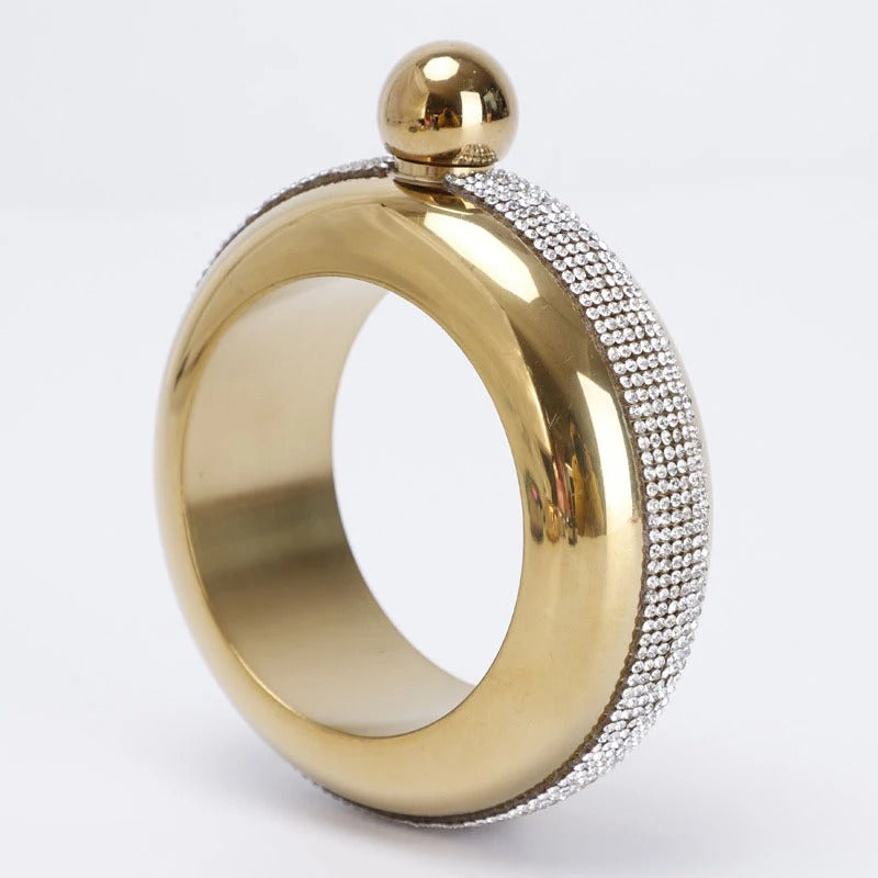 Bling Bangle Flask Bracelet