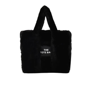 Luxury Faux Fur Tote Bag