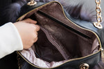 Load image into Gallery viewer, NEW Black Fox Luxury Messenger Bag
