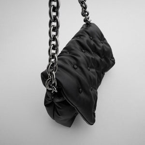 ZARA Button Clutch Bag