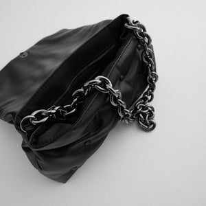 ZARA Button Clutch Bag