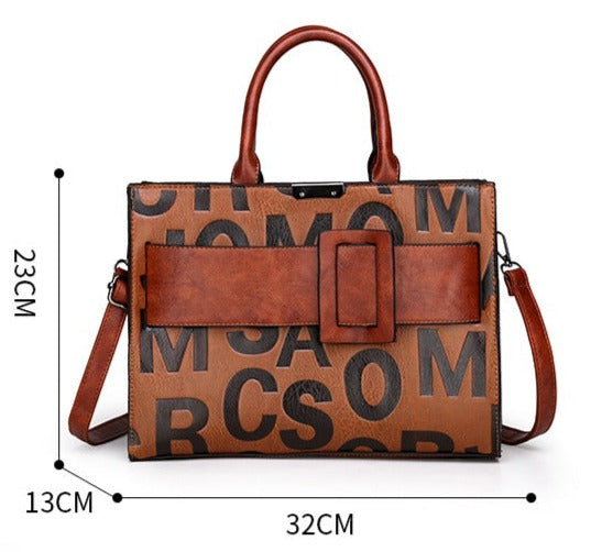 3PC Luxury Tote and Wallet Set