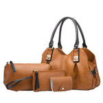 Load image into Gallery viewer, 4 Pc Hobo Tote Bag Set
