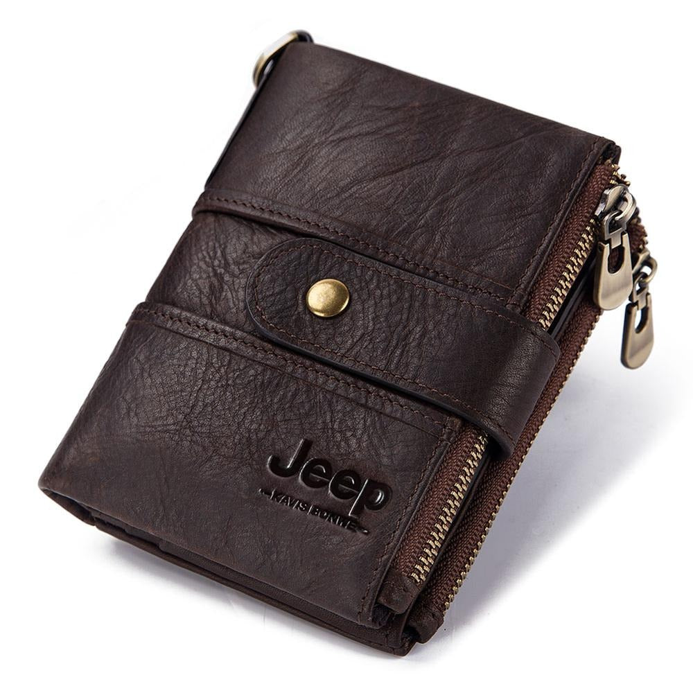 PNDME original crazy horse cowhide card package simple coffee genuine  leather small coin purses key wallets ID Holders