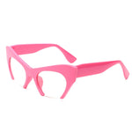 Load image into Gallery viewer, Cat Eye Half Frame Fashion Glasses
