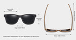 Load image into Gallery viewer, Skateboard Carved Wood Designer Sunglasses

