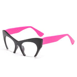 Load image into Gallery viewer, Cat Eye Half Frame Fashion Glasses
