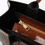 Load image into Gallery viewer, 3 Piece Patent Leather Alligator Design Set
