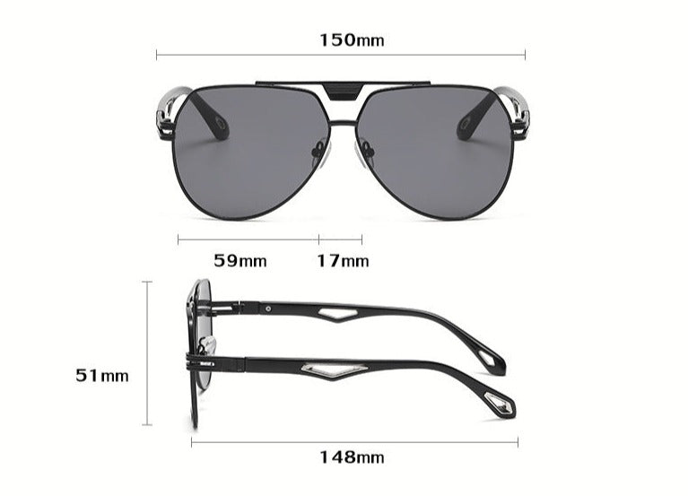 Pilot Style Sunglasses