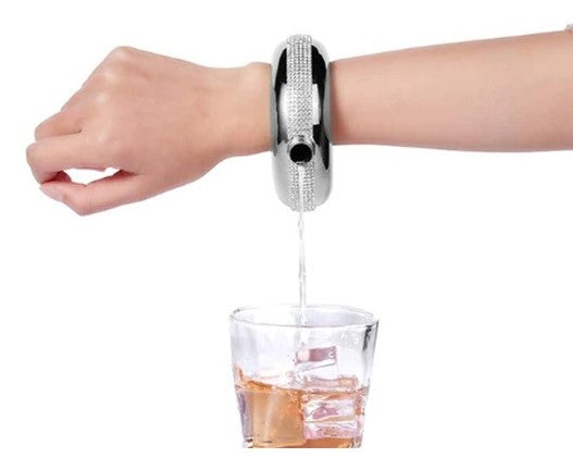 Bling Bangle Flask Bracelet