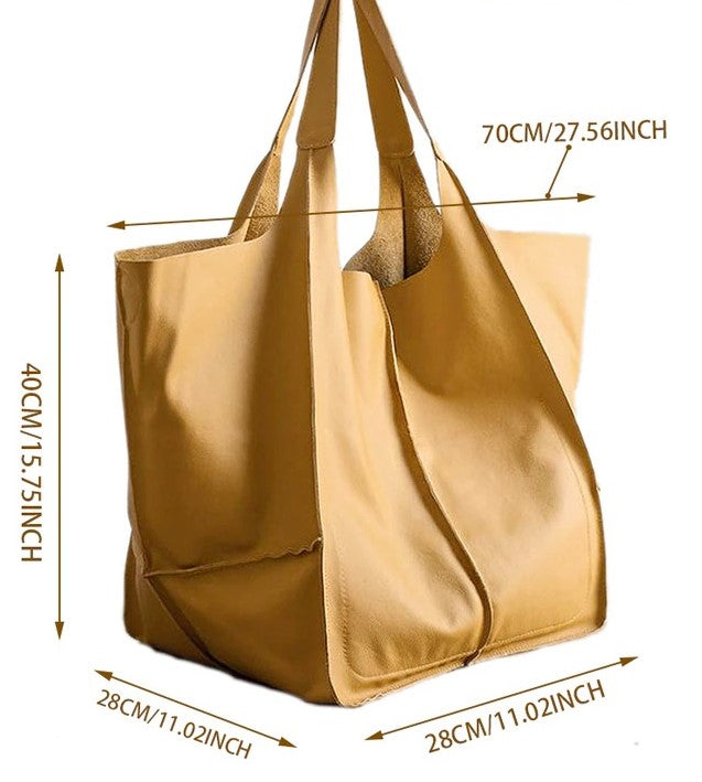 Shopper Aged Design Tote Bag