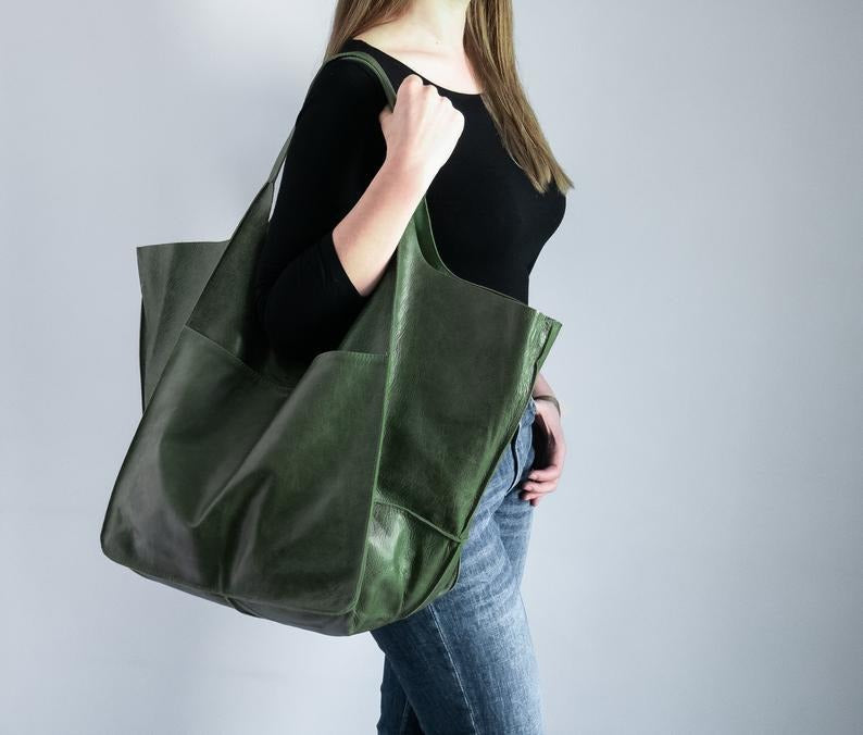 Shopper Aged Design Tote Bag