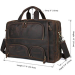 Load image into Gallery viewer, NEW Fall Vintage Leather Briefcase
