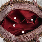 Load image into Gallery viewer, Hedgehog Vintage Fashion Bag
