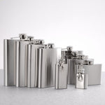 Load image into Gallery viewer, Plain Stainless Steel Hip Flasks
