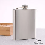 Load image into Gallery viewer, Plain Stainless Steel Hip Flasks
