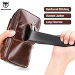 Load image into Gallery viewer, BULLCAPTAIN Leather Belt Wallets
