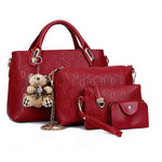 Load image into Gallery viewer, Chain Link 4PC Luxury Bag Set

