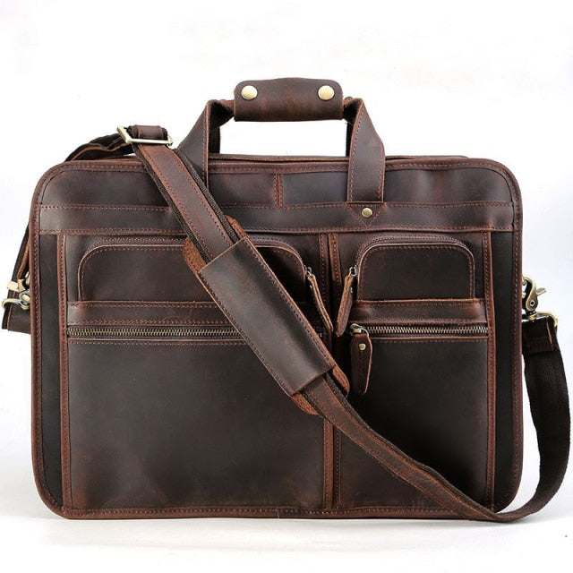 NEW Fall Vintage Leather Briefcase