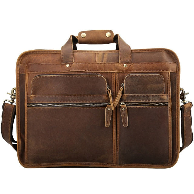 NEW Fall Vintage Leather Briefcase