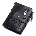 Load image into Gallery viewer, KB JEEP Vintage Italian Leather Coin Wallet
