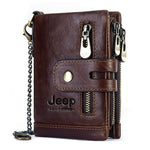 Load image into Gallery viewer, KB JEEP Vintage Italian Leather Coin Wallet
