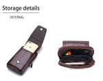 Load image into Gallery viewer, BULLCAPTAIN Leather Belt Wallets

