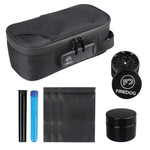 Load image into Gallery viewer, FIREDOG 5PC Smell Proof Locking Stash Case with Herb Grinder
