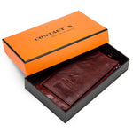 Load image into Gallery viewer, Genuine Leather RFID  Clutch Wallet
