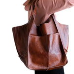 Load image into Gallery viewer, Shopper Aged Design Tote Bag
