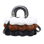 Load image into Gallery viewer, Winter Faux Furball Tote
